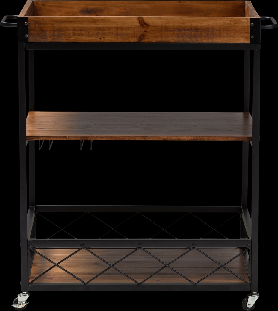 Cranbrook Oak Bar Cart - Thumbnail - Image 6