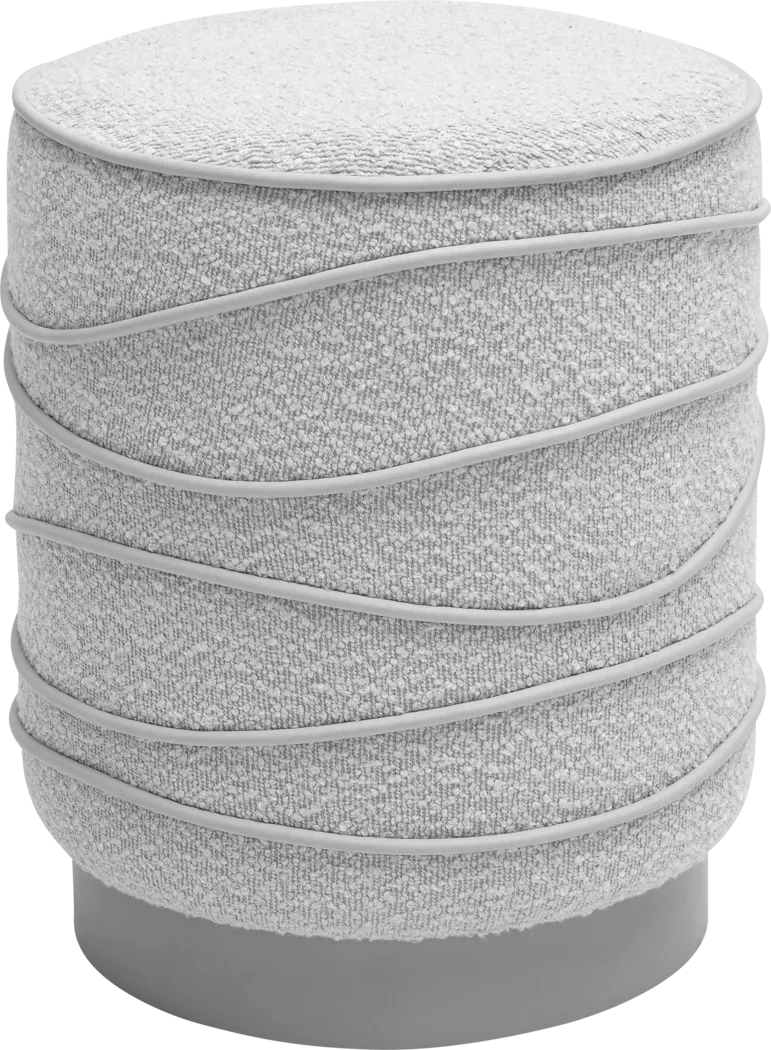 Cranefield Gray Ottoman - Thumbnail - Image 4