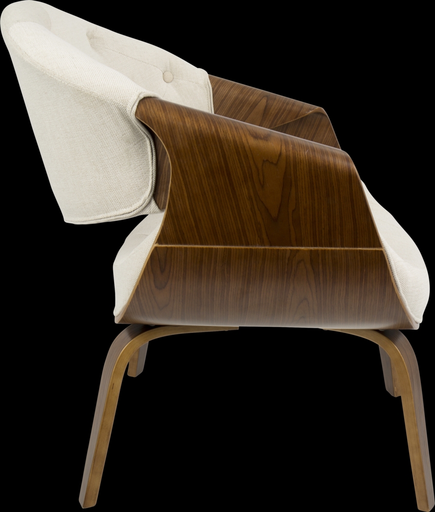 Cranleigh Cream Accent Chair - Thumbnail - Image 3