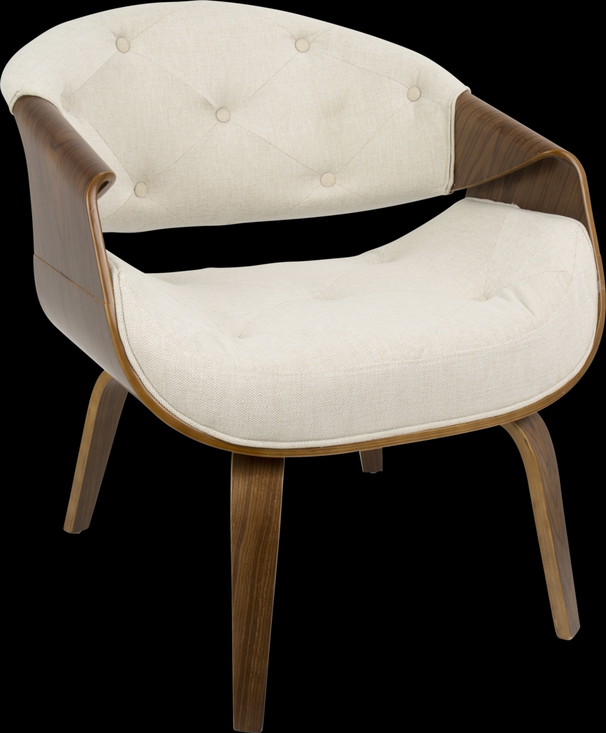 Cranleigh Cream Accent Chair - Thumbnail - Image 1