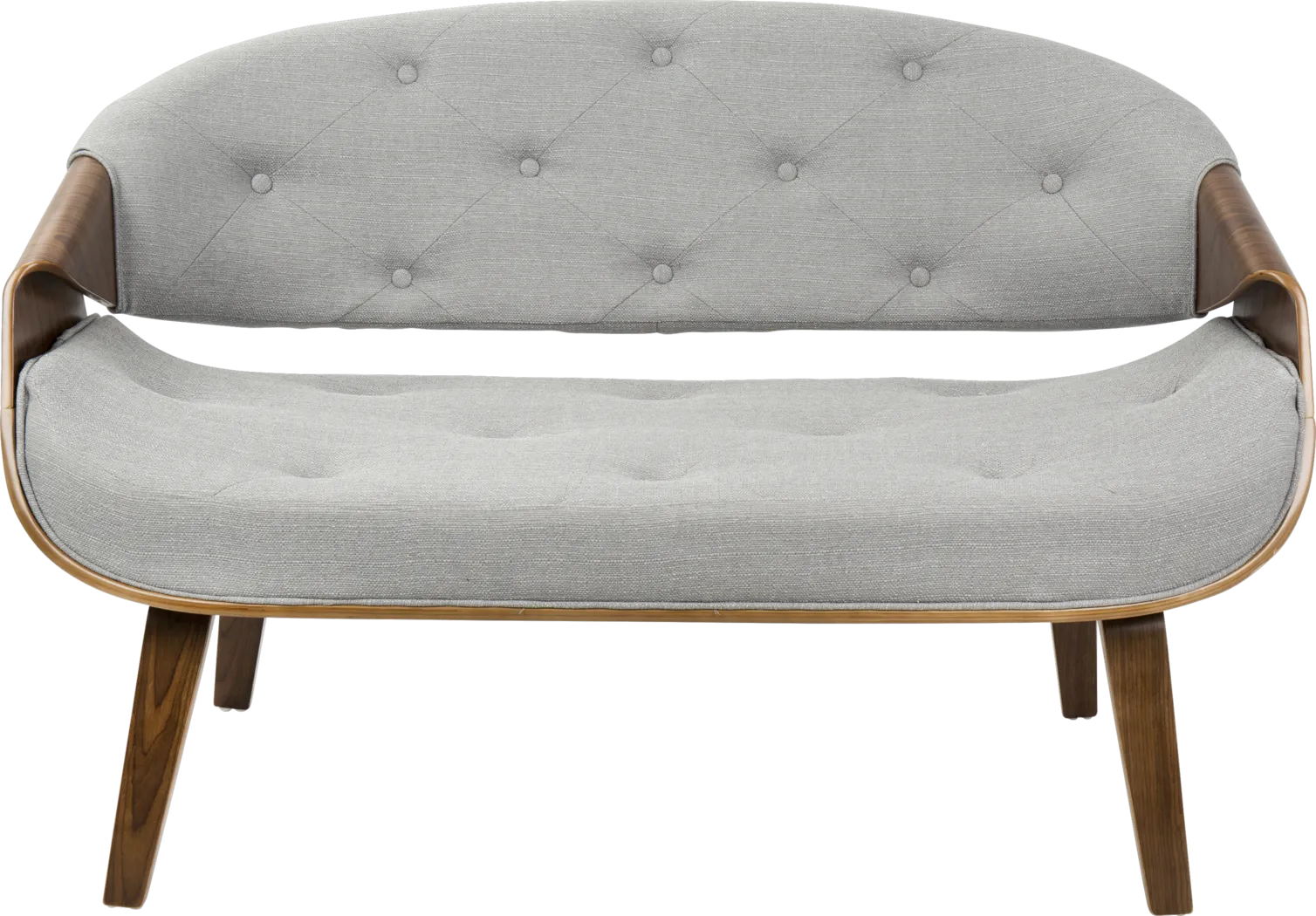 Cranleigh Gray Settee - Thumbnail - Image 2