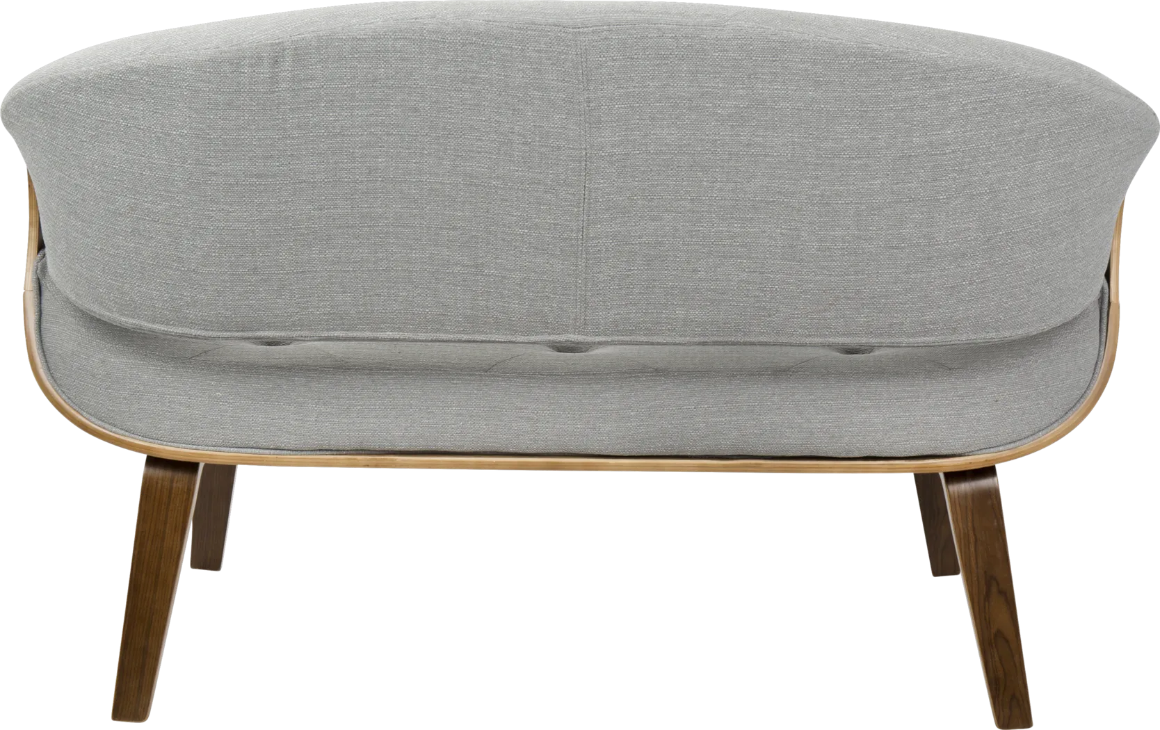 Cranleigh Gray Settee - Thumbnail - Image 4