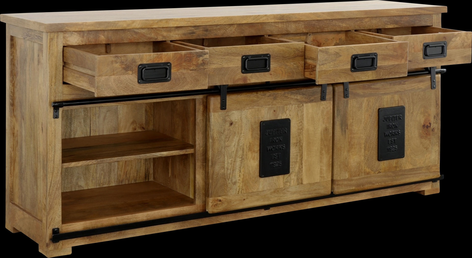 Cranman Natural Credenza - Thumbnail - Image 12