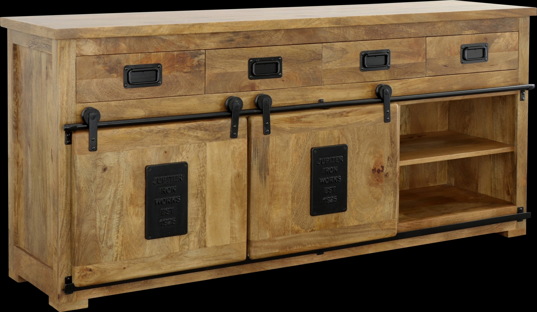 Cranman Natural Credenza - Thumbnail - Image 9