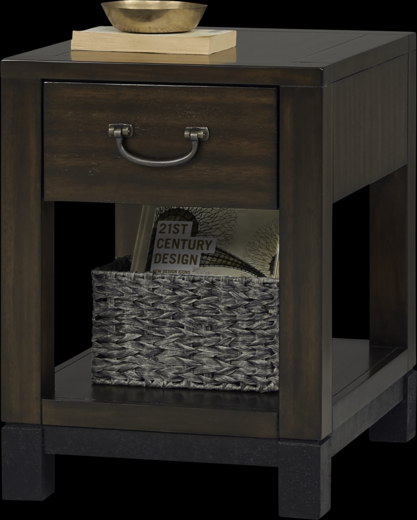 Cranwell Walnut Side Table - Thumbnail - Image 2