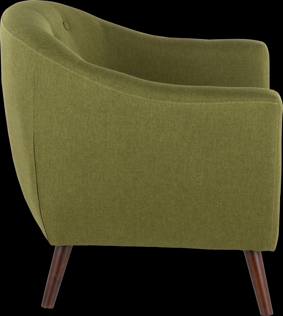 Cravenridge Green Accent Chair - Thumbnail - Image 2