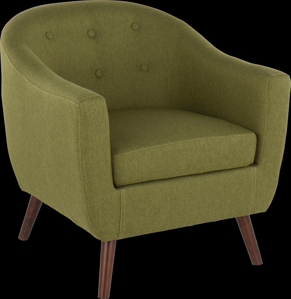 Cravenridge Green Accent Chair - Thumbnail - Image 1