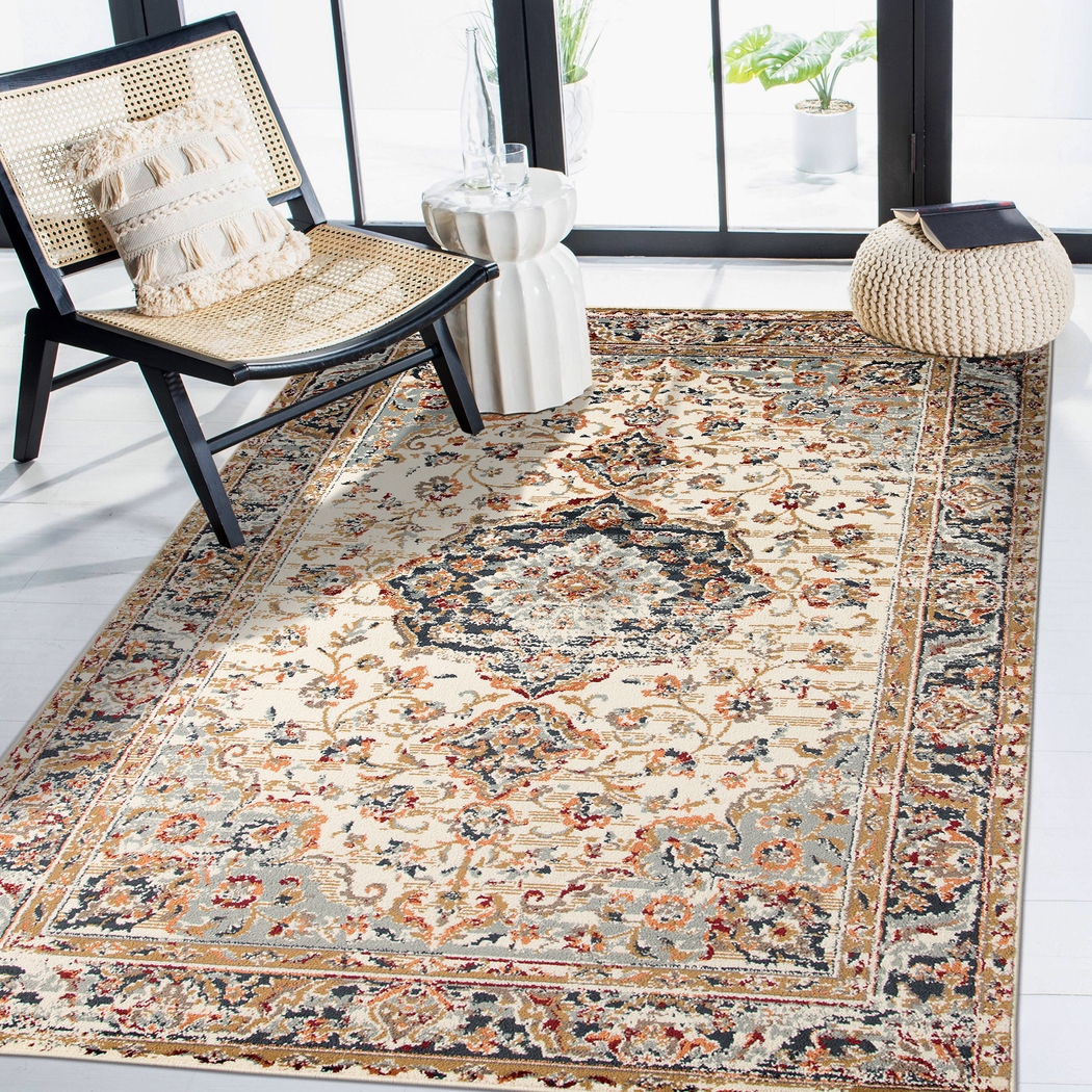 Crealla Ivory 5'1 x 7'6 Rug - Thumbnail - Image 2