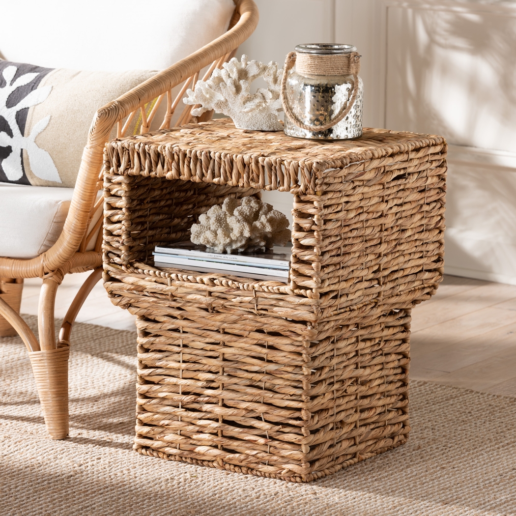 Creamoor Natural End Table - Thumbnail - Image 2