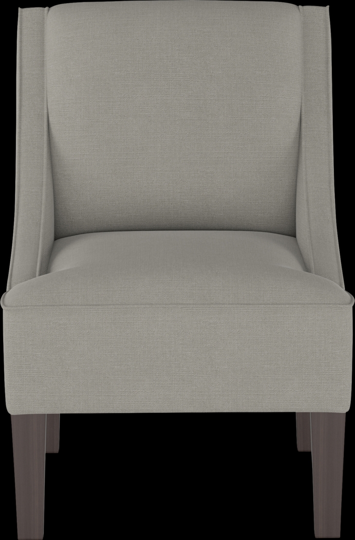 Creamy Hues Gray Accent Chair - Thumbnail - Image 2