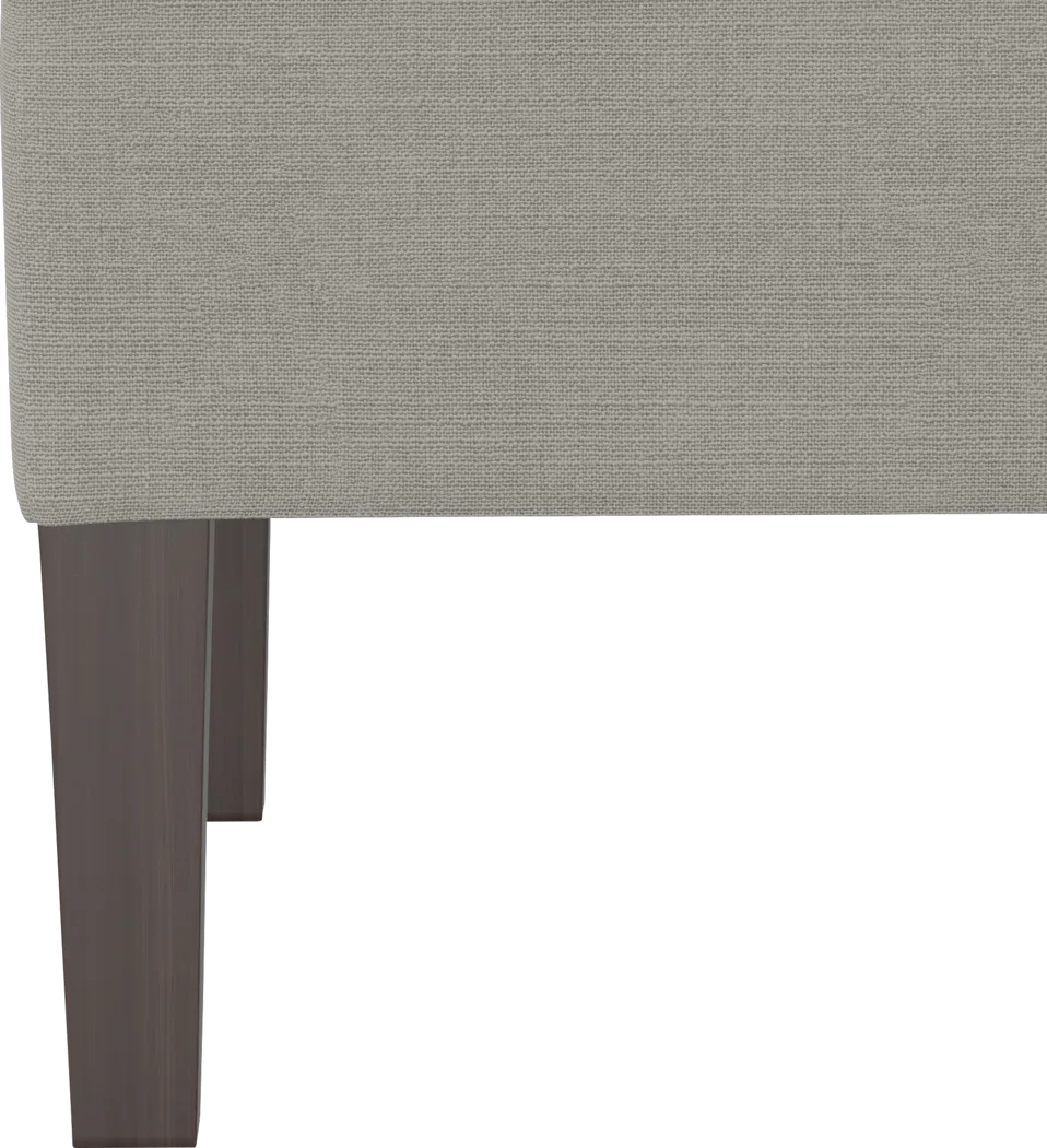 Creamy Hues Gray Accent Chair - Image 5