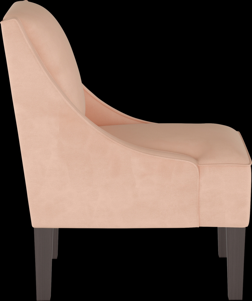 Creamy Hues Pink Accent Chair - Thumbnail - Image 3
