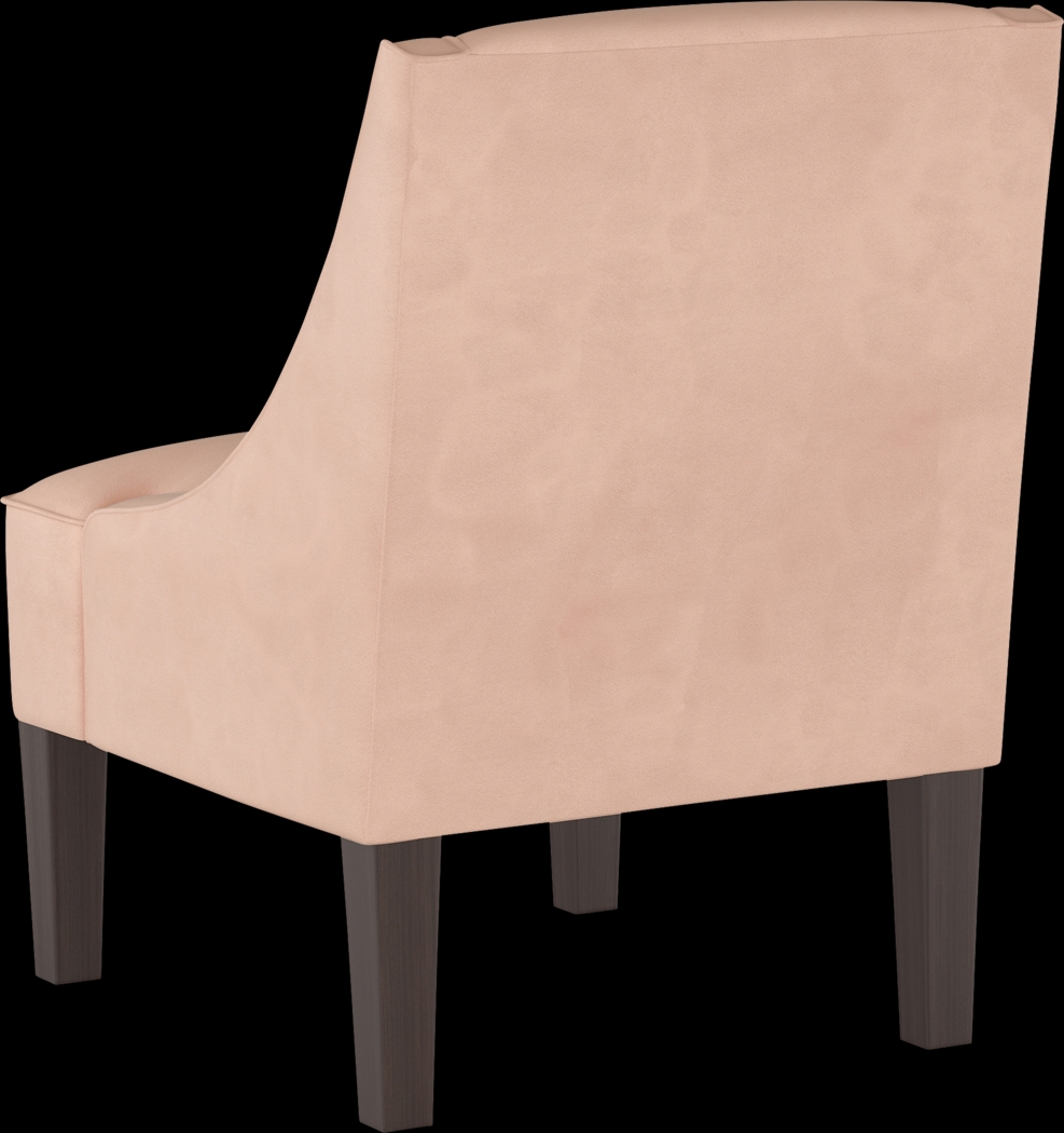 Creamy Hues Pink Accent Chair - Thumbnail - Image 4