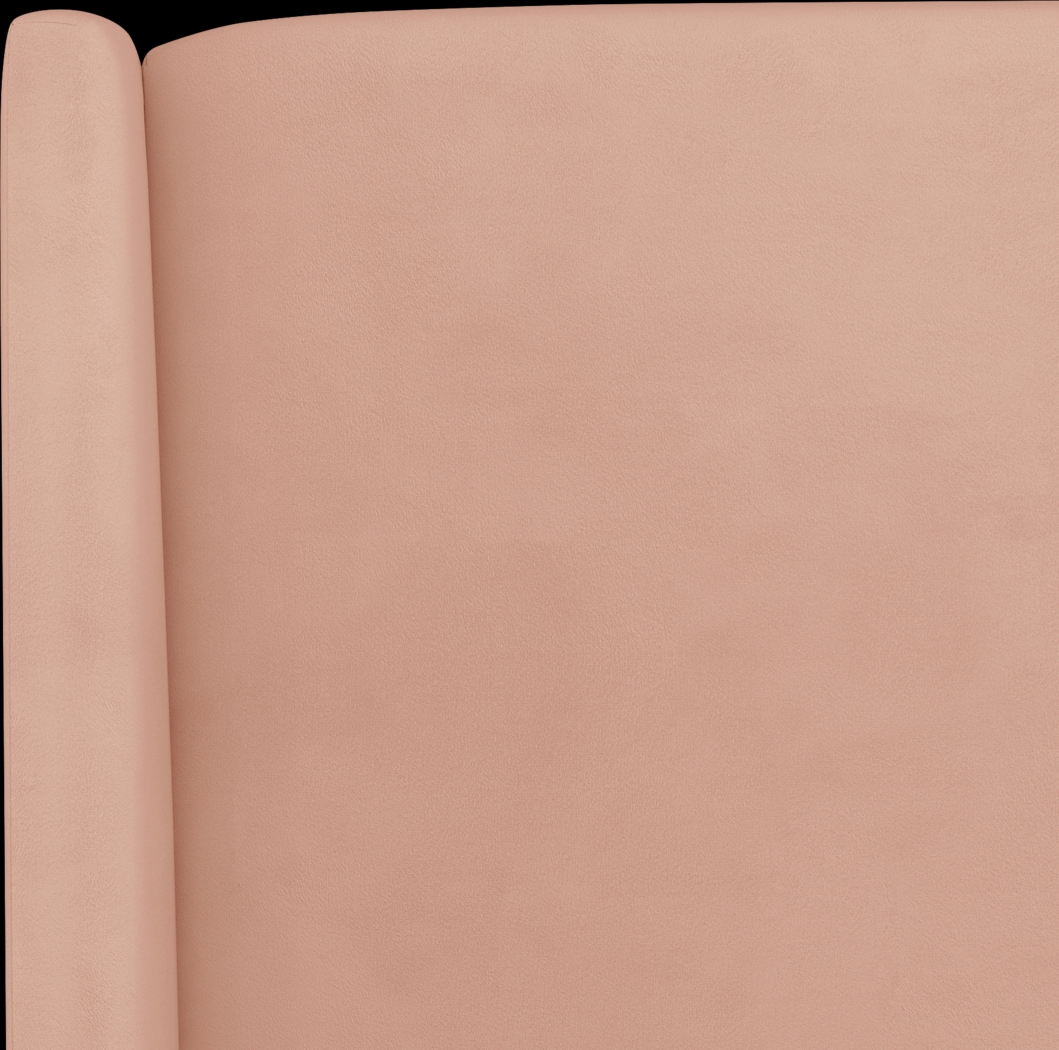 Kids Creamy Hues Pink Full Upholstered Bed - Thumbnail - Image 4