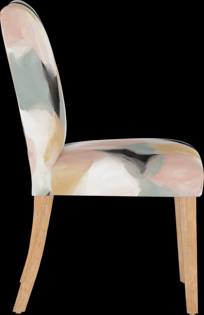 Creamy Hues Pink Side Chair - Thumbnail - Image 3