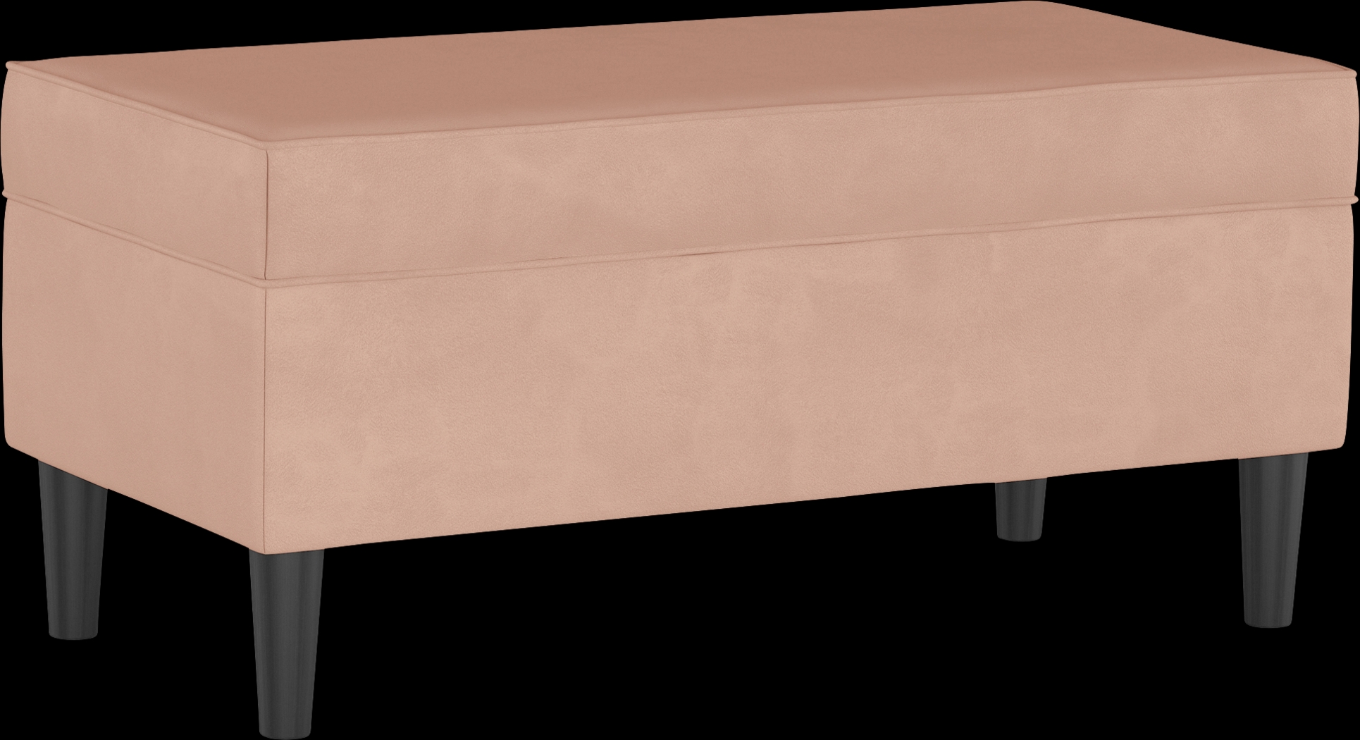 Creamy Hues Pink Storage Bench - Thumbnail - Image 1