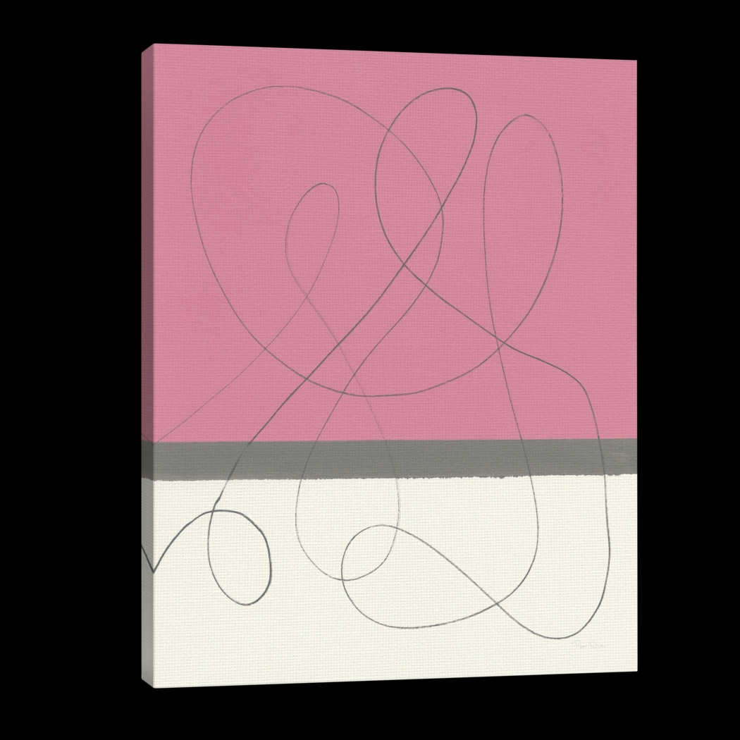 Creative Curves Pink Artwork - Thumbnail - Image 2