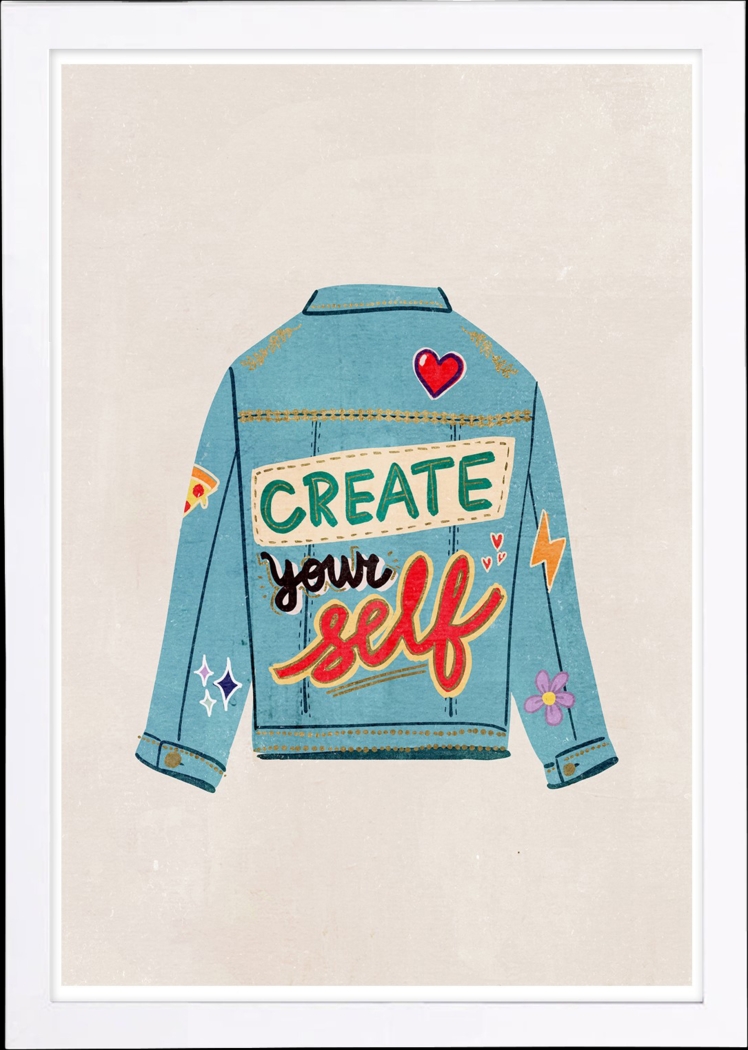 Creative Jacket Blue Artwork - Thumbnail - Image 1