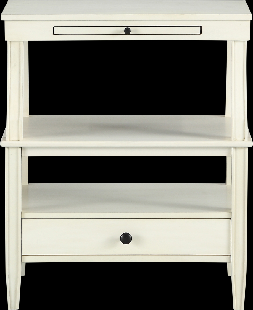 Creekglen White End Table - Thumbnail - Image 2