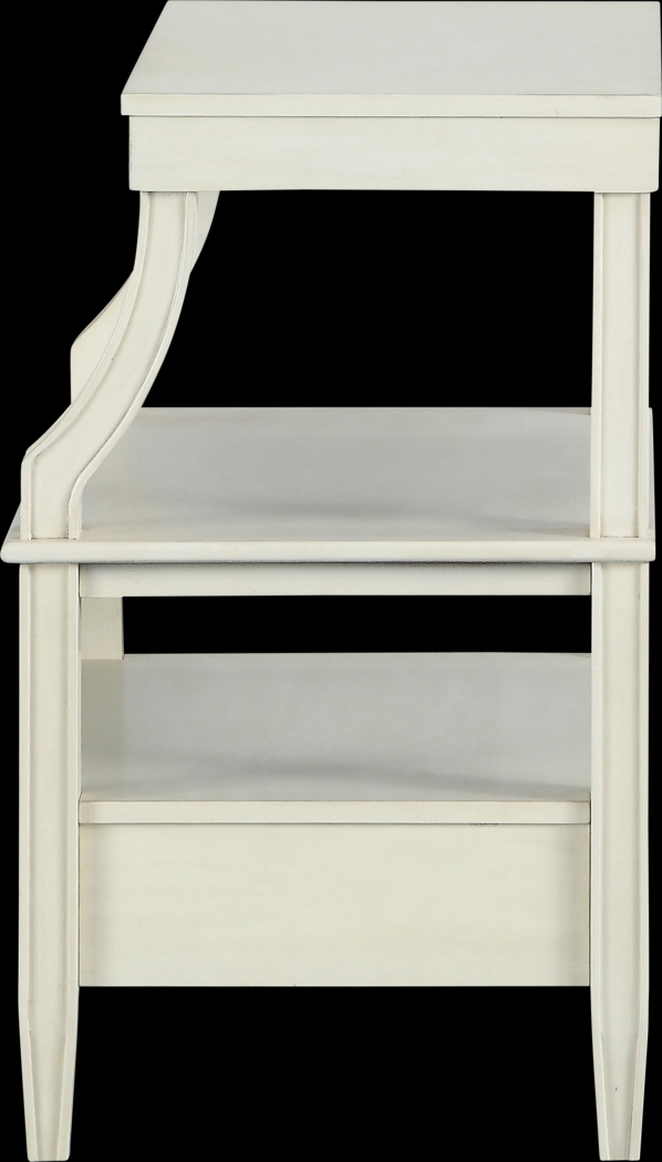 Creekglen White End Table - Thumbnail - Image 3