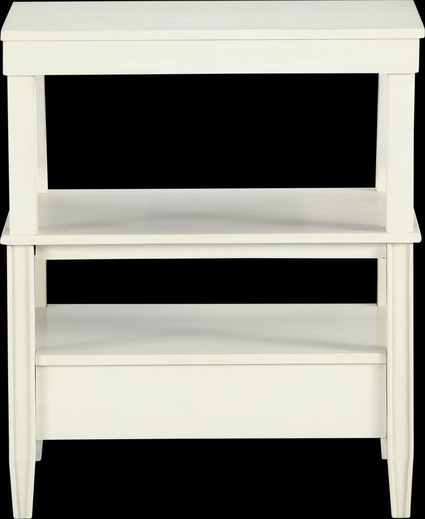 Creekglen White End Table - Thumbnail - Image 7