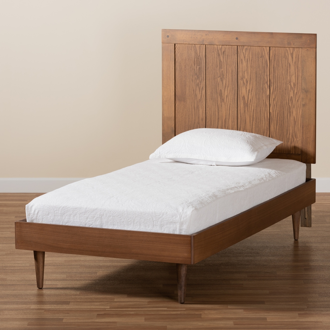 Creekhurst Brown Twin Bed - Thumbnail - Image 6