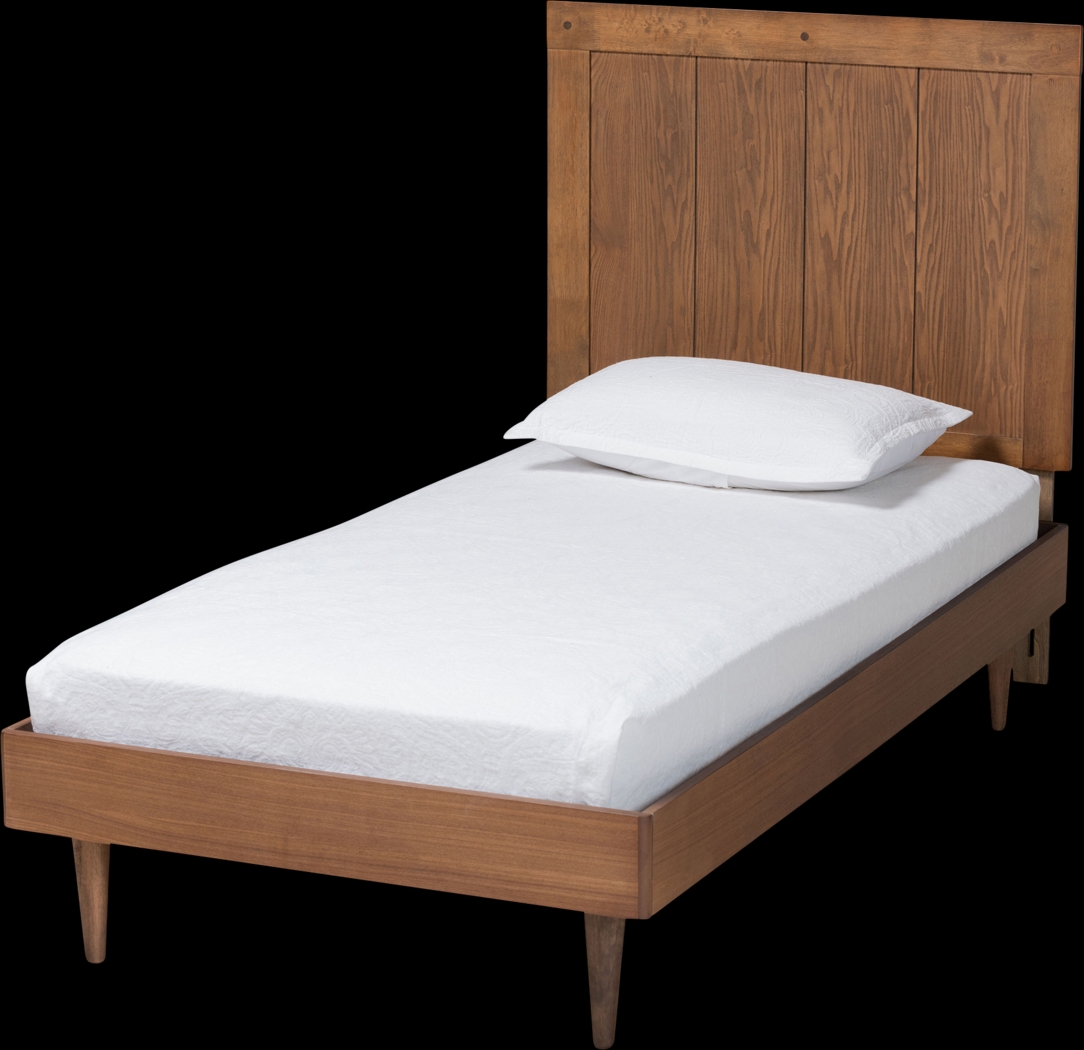 Creekhurst Brown Twin Bed - Thumbnail - Image 1