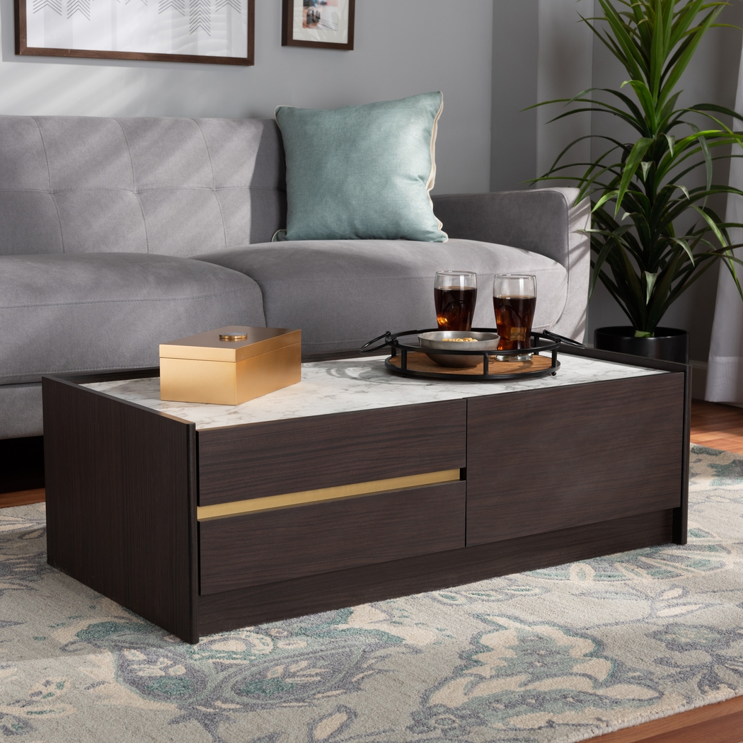 Creeksay Brown Cocktail Table - Thumbnail - Image 9