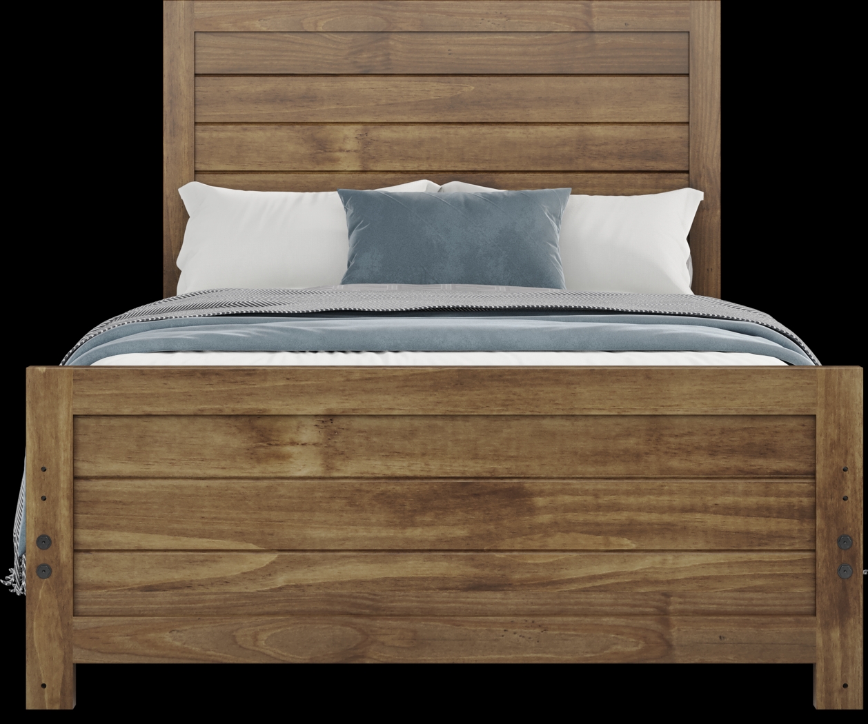 Kids Creekside 2.0 Chestnut Full Panel Bed - Thumbnail - Image 3
