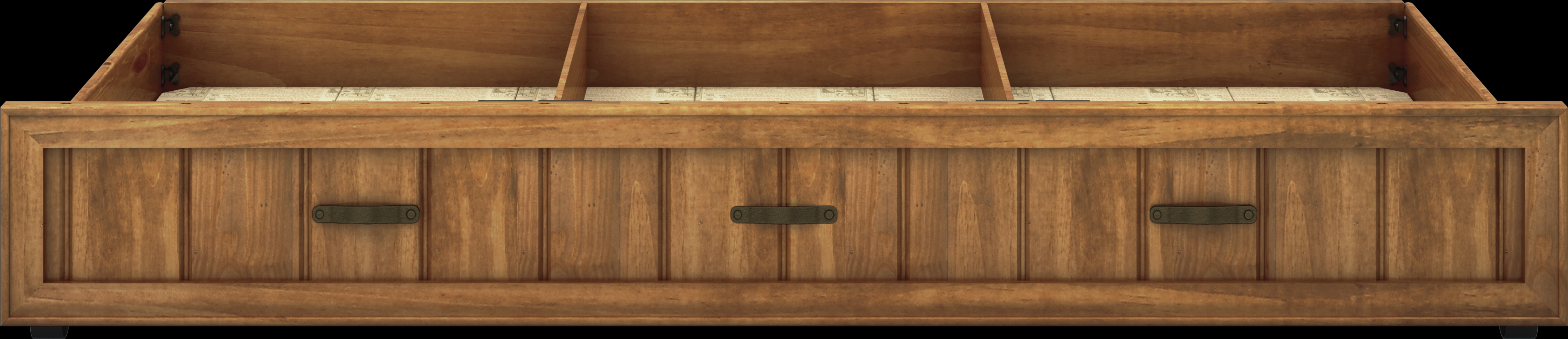 Creekside Chestnut Twin Storage Trundle - Thumbnail - Image 2