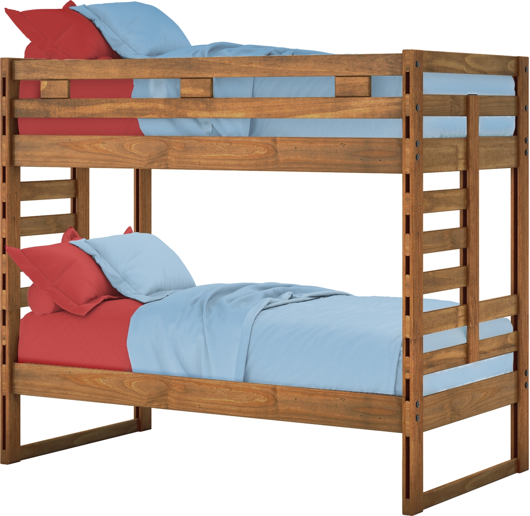 Creekside Chestnut Twin/Twin Bunk Bed - Thumbnail - Image 2
