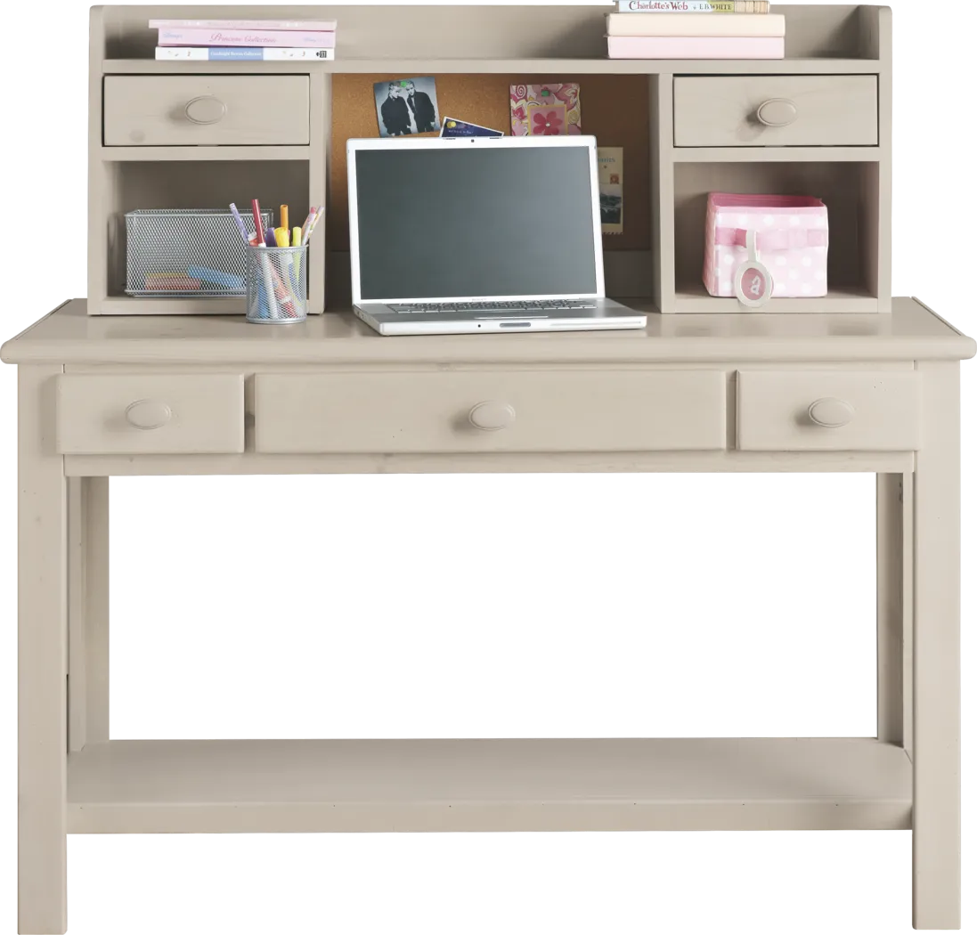 Creekside Stone Wash Desk and Hutch - Thumbnail - Image 1