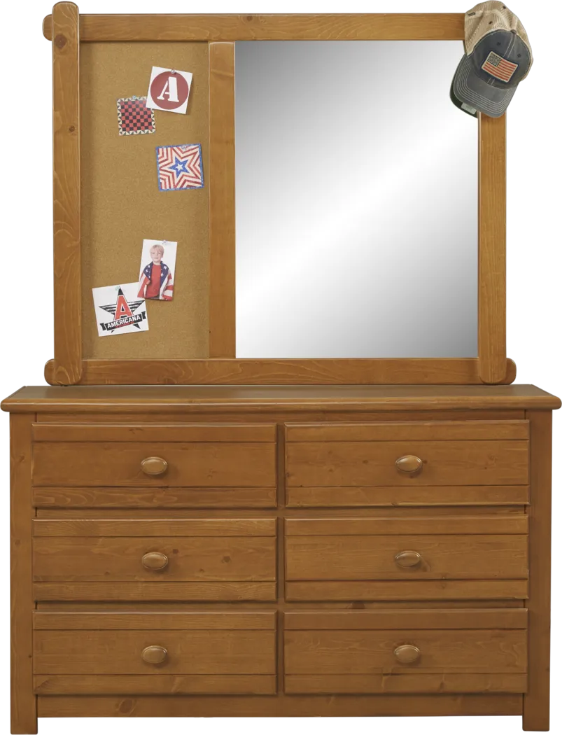 Creekside Taffy Dresser & Mirror Set - Thumbnail - Image 1