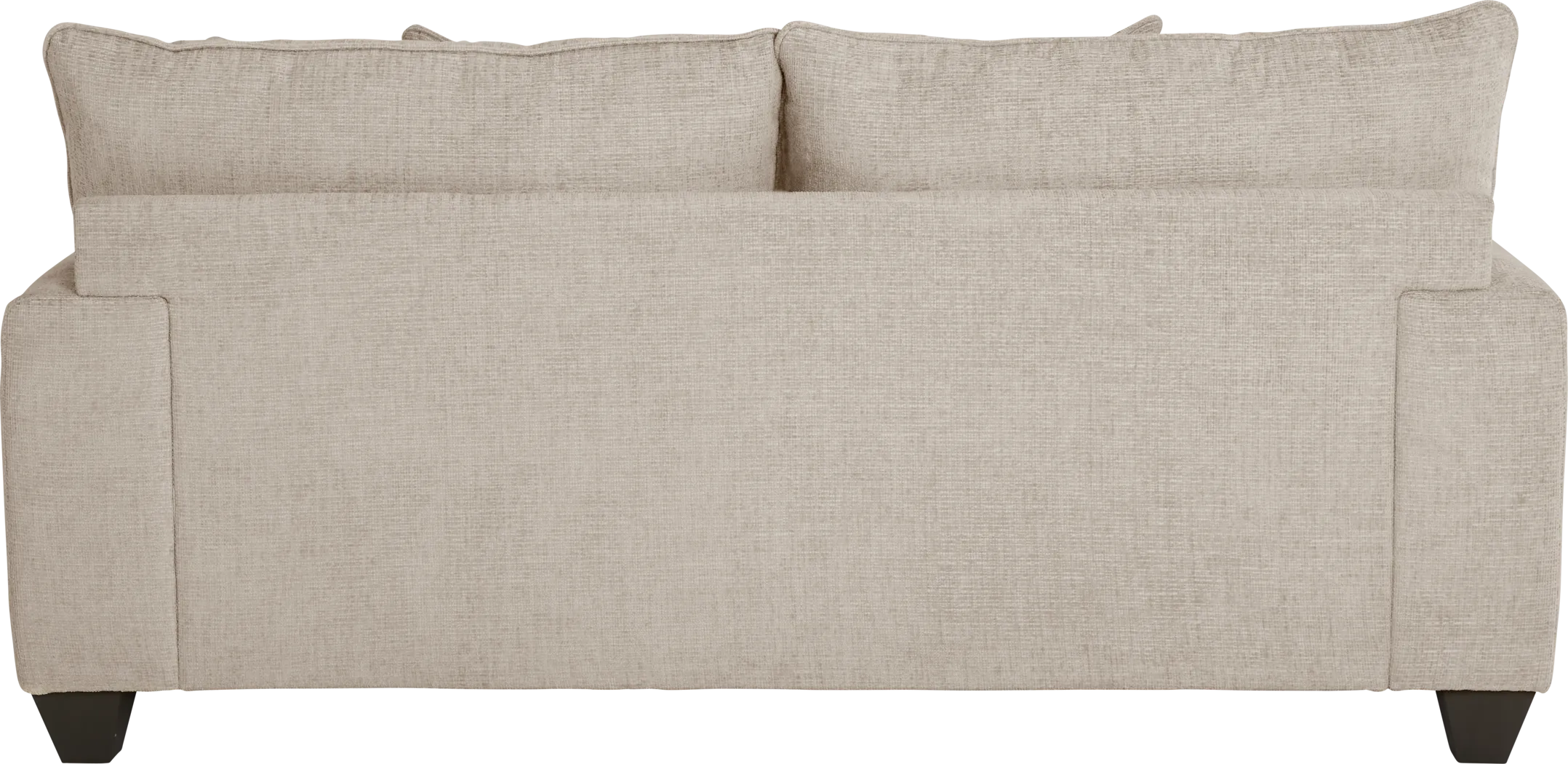 Crescent Bay Beige Gel Foam Sleeper Loveseat - Thumbnail - Image 3