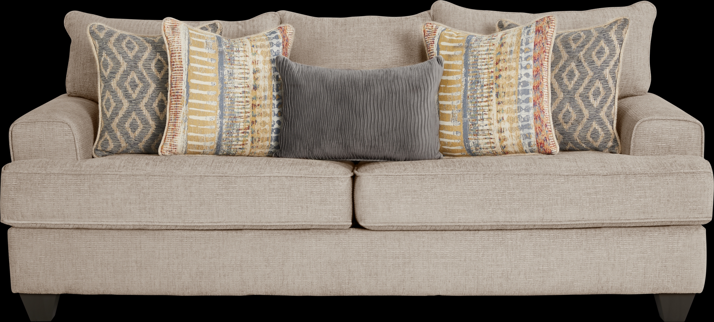 Crescent Bay Beige Gel Foam Sleeper Sofa - Thumbnail - Image 1