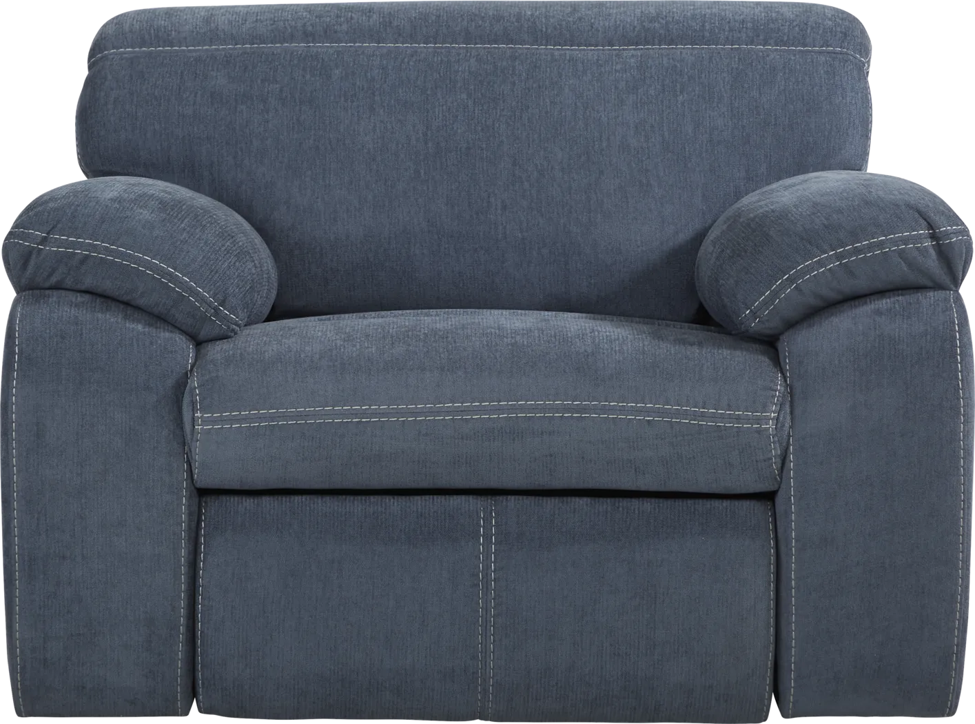 Crescent Place Navy Power Recliner - Thumbnail - Image 2