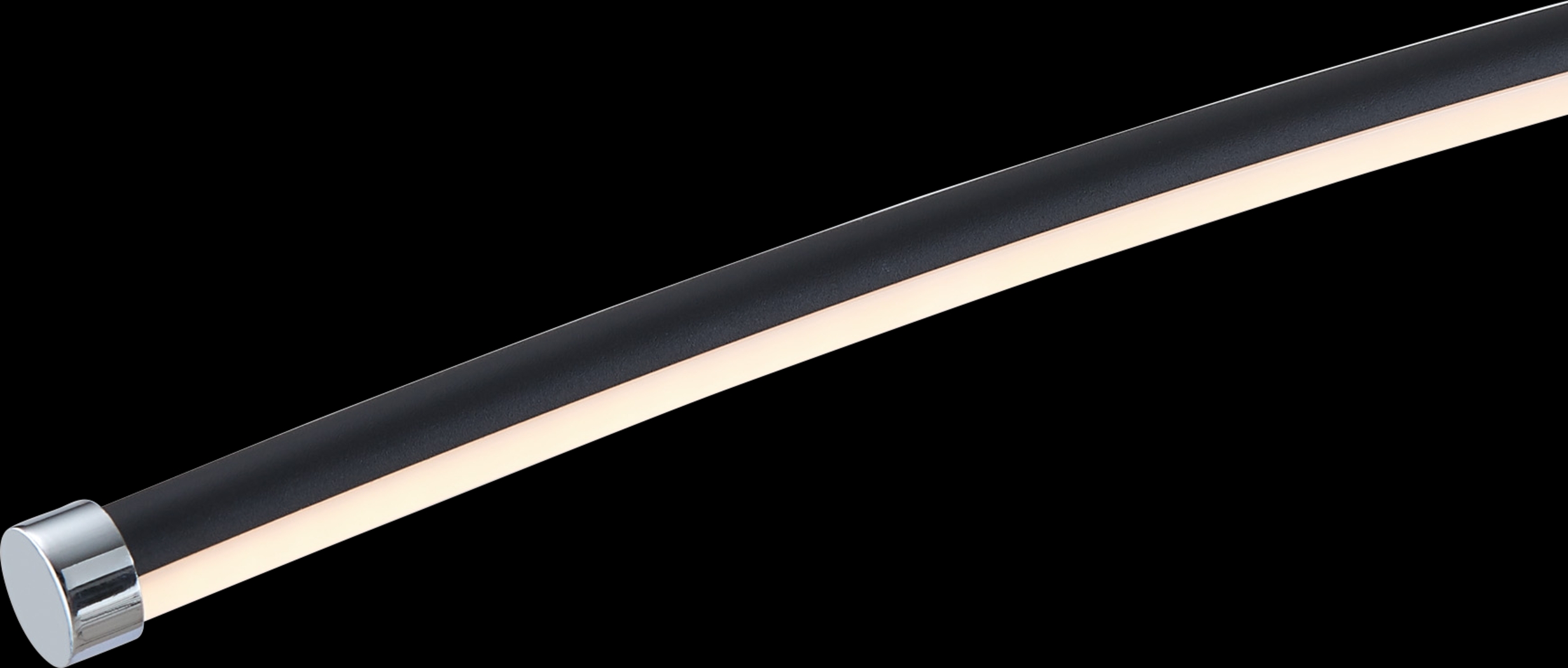 Crescentt Black Floor Lamp - Thumbnail - Image 3