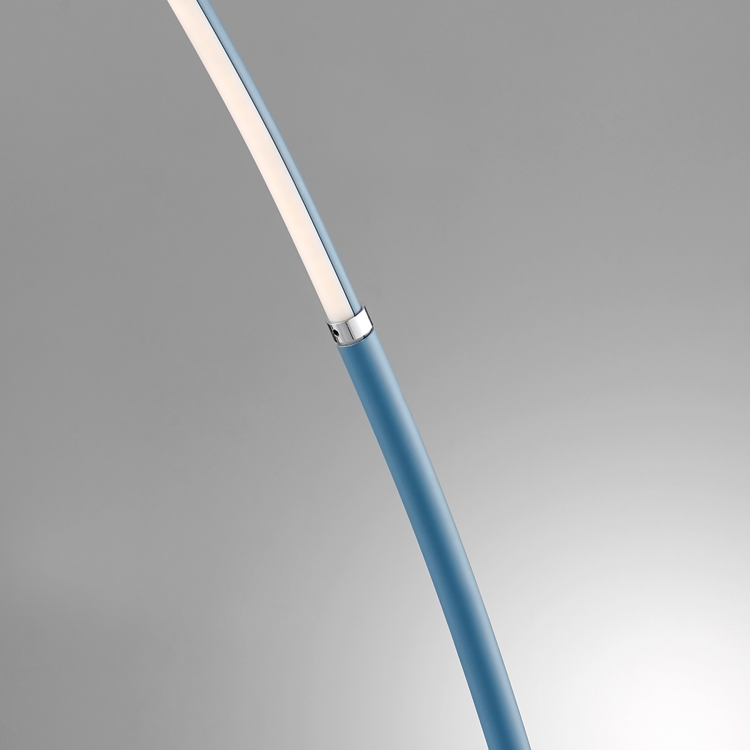 Crescentt Blue Floor Lamp - Thumbnail - Image 3
