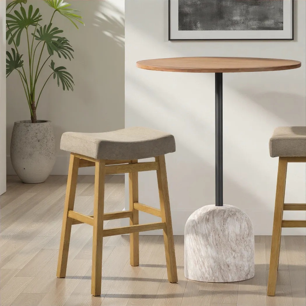 Crescroft Brown Barstool - Thumbnail - Image 2