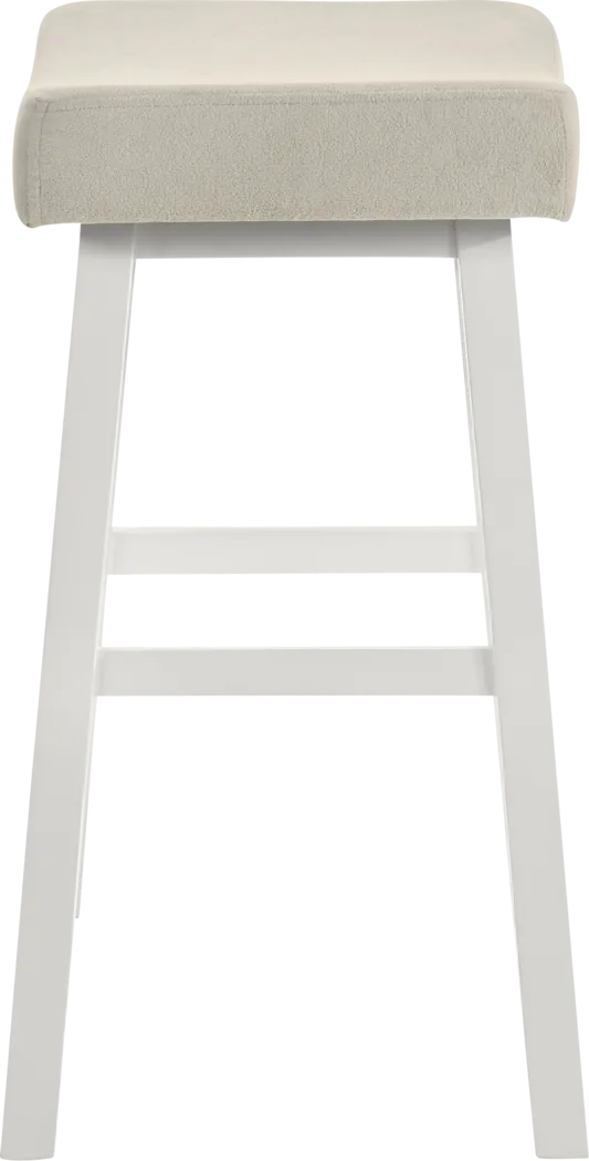 Crescroft White Barstool - Thumbnail - Image 3