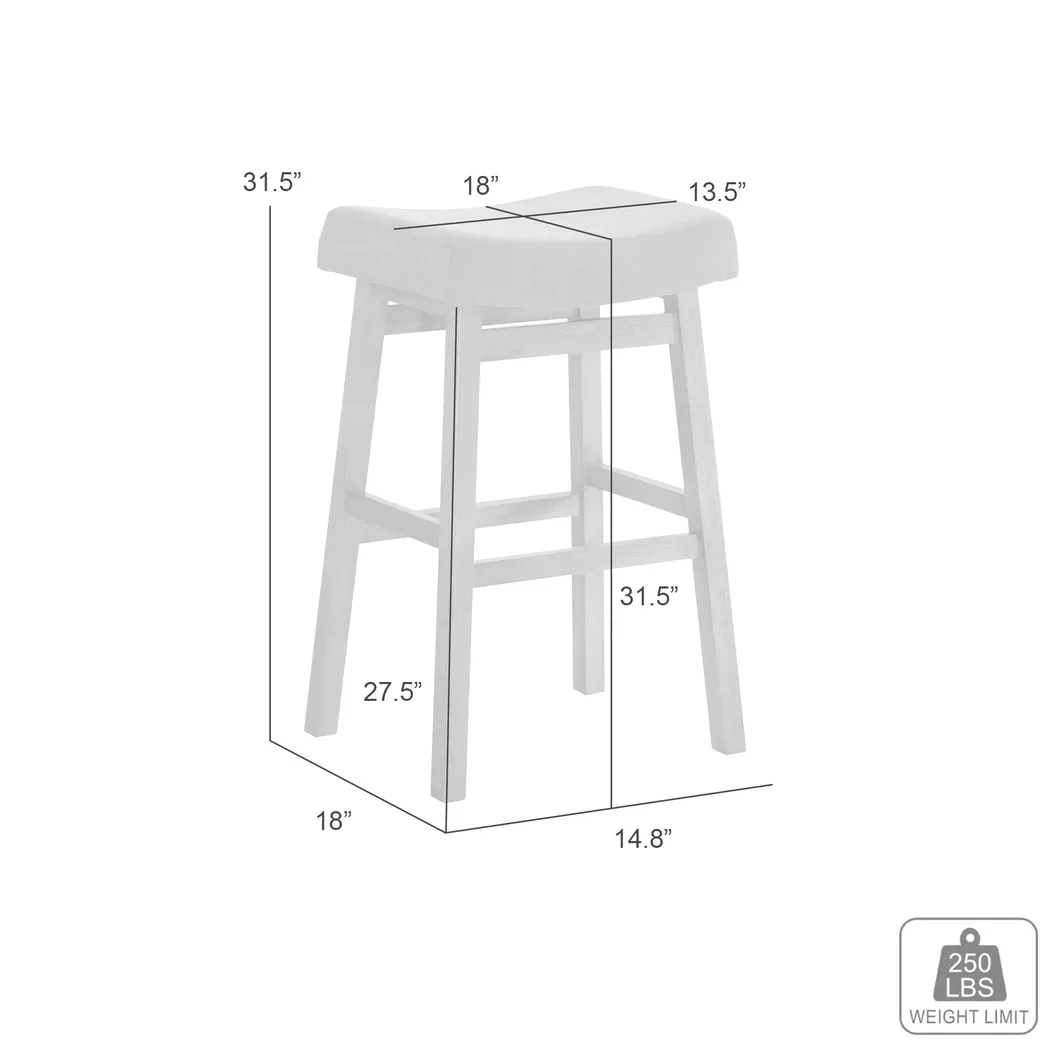 Crescroft White Barstool - Thumbnail - Image 6