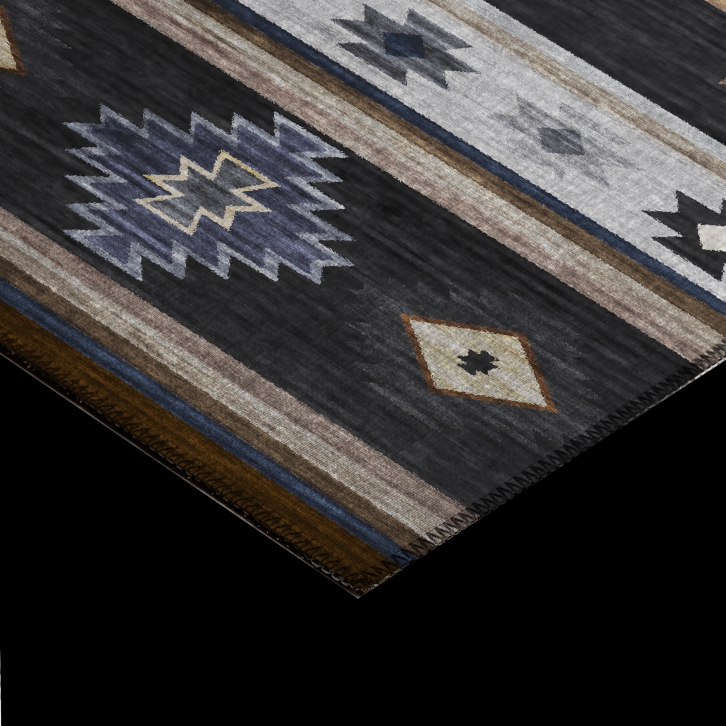 Barinza Black 8' x 10' Rug - Thumbnail - Image 3