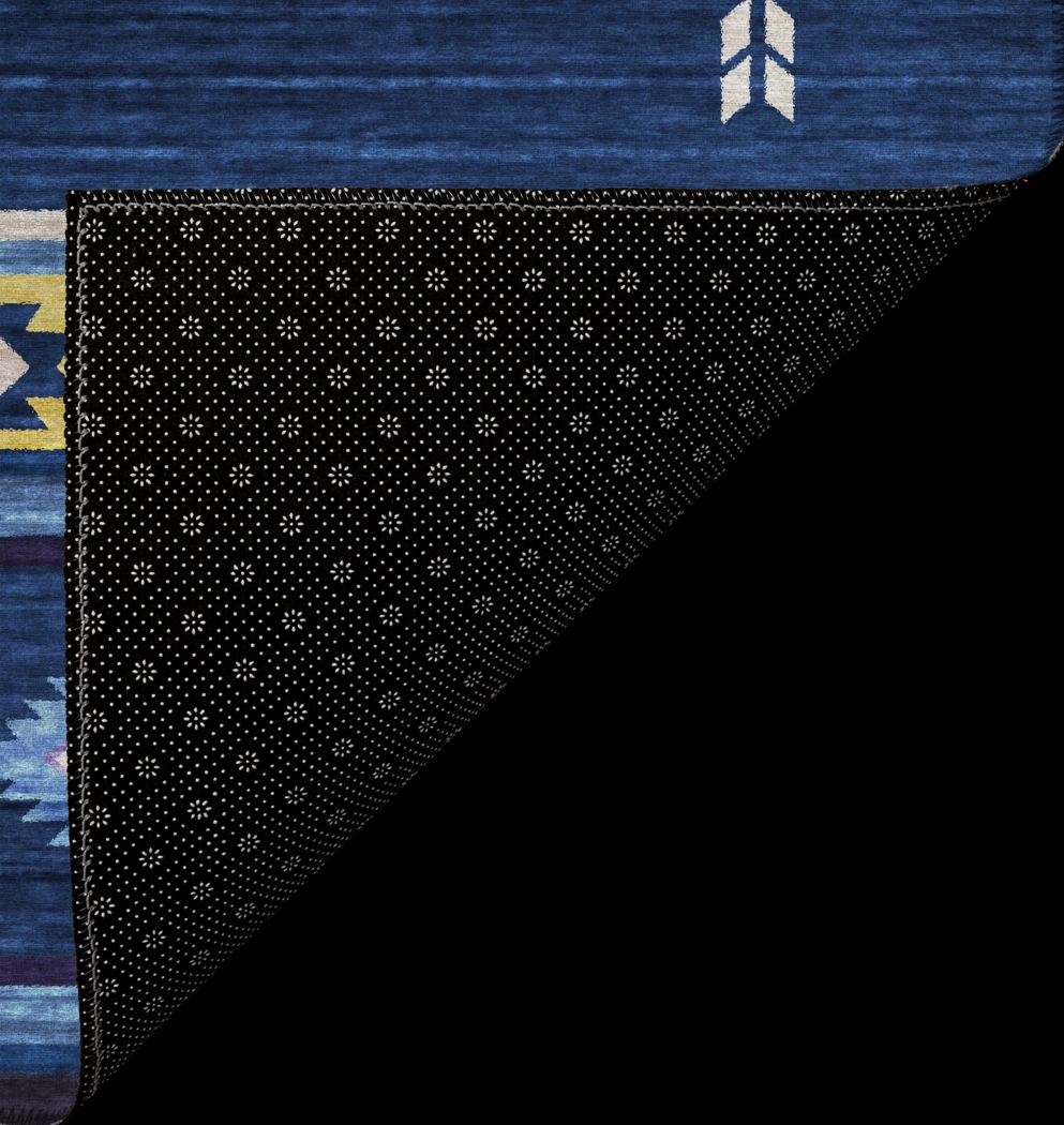 Barinza Blue 3' x 5' Rug - Thumbnail - Image 4