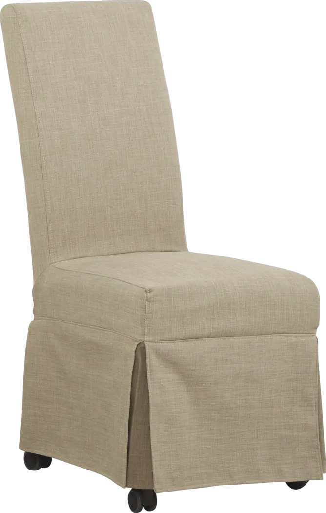 Crespin Camel Side Chair - Thumbnail - Image 1