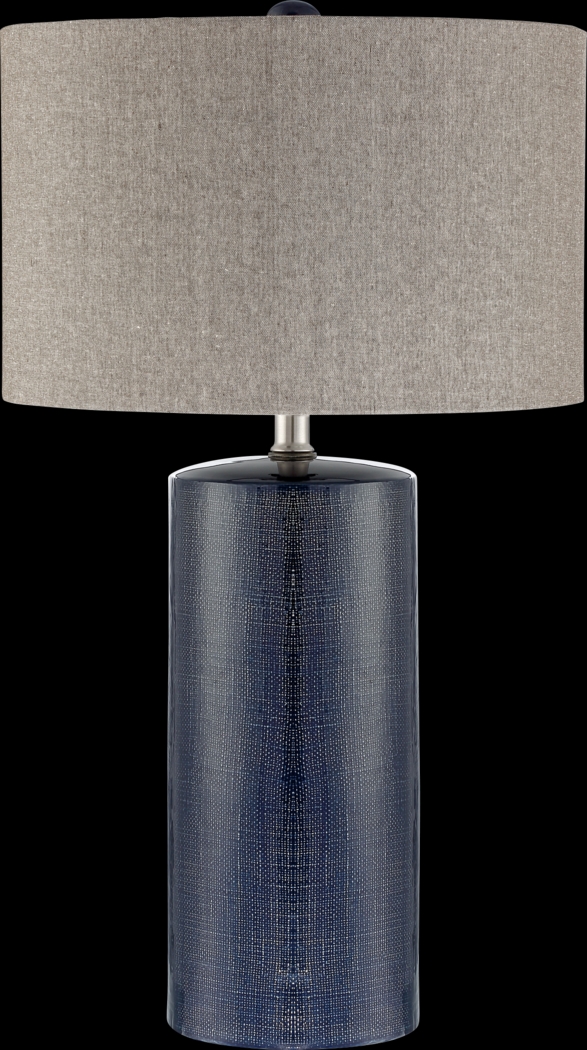 Crest Estates Blue Lamp - Thumbnail - Image 1