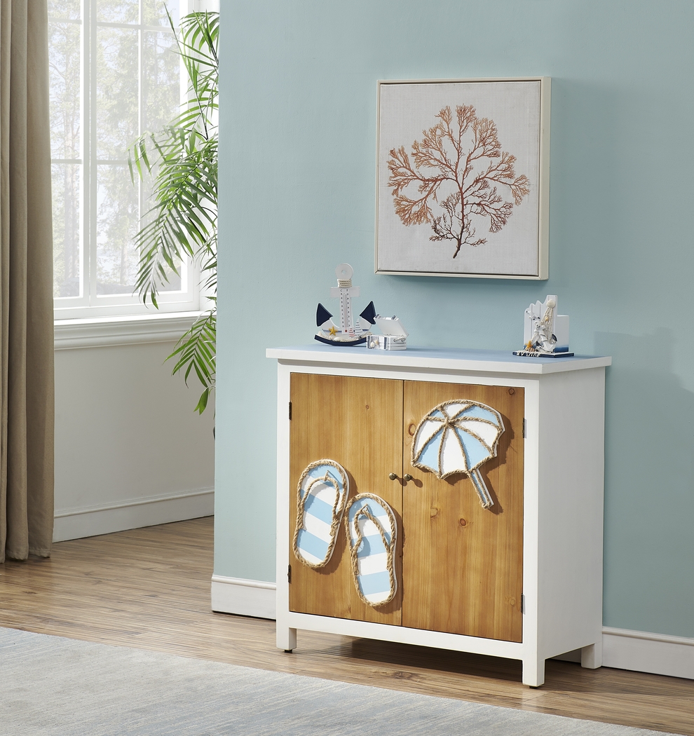 Crestfield White Accent Cabinet - Thumbnail - Image 5