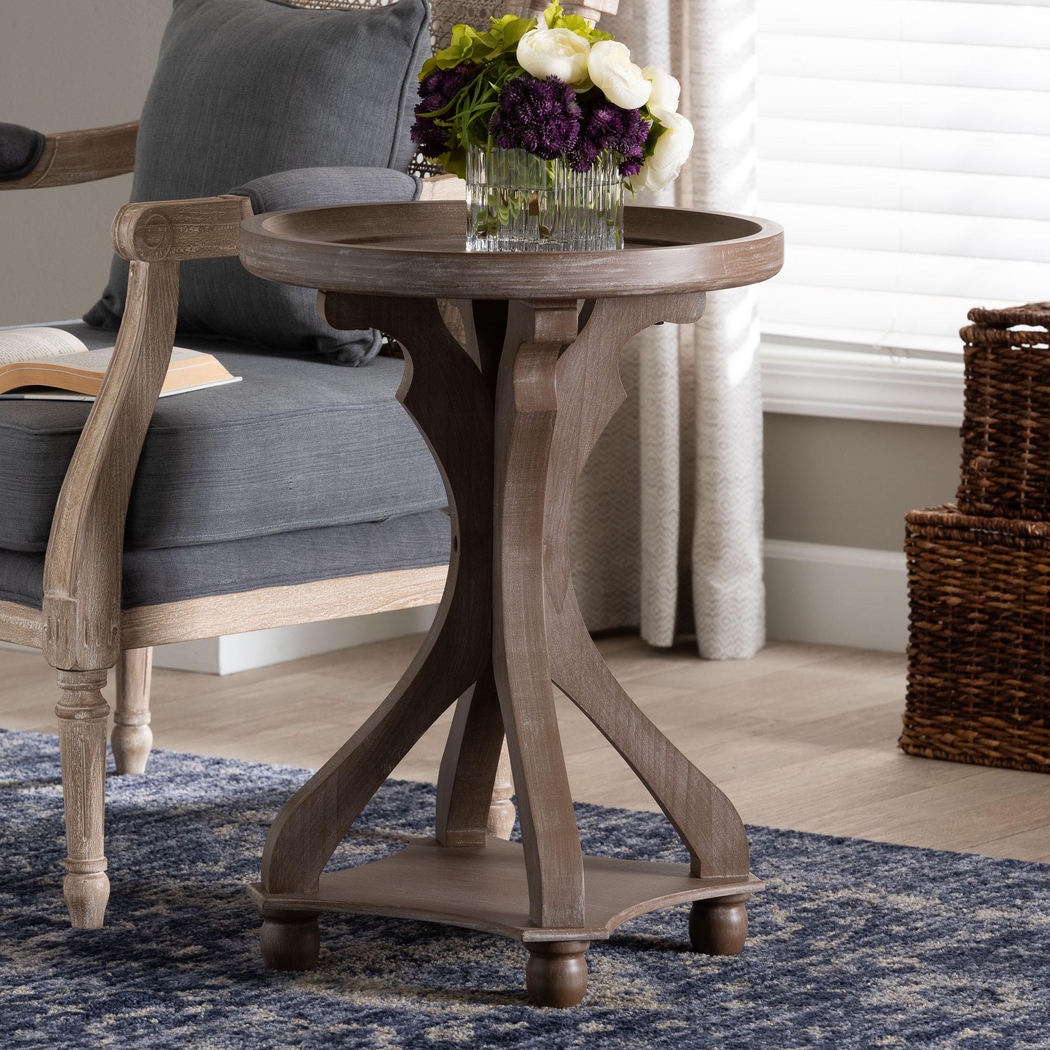 Crestlinea Brown End Table - Thumbnail - Image 2