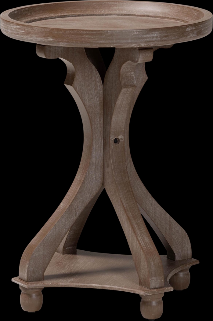 Crestlinea Brown End Table - Thumbnail - Image 1