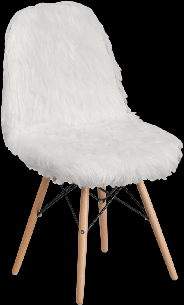 Crestmount White Accent Chair - Thumbnail - Image 1
