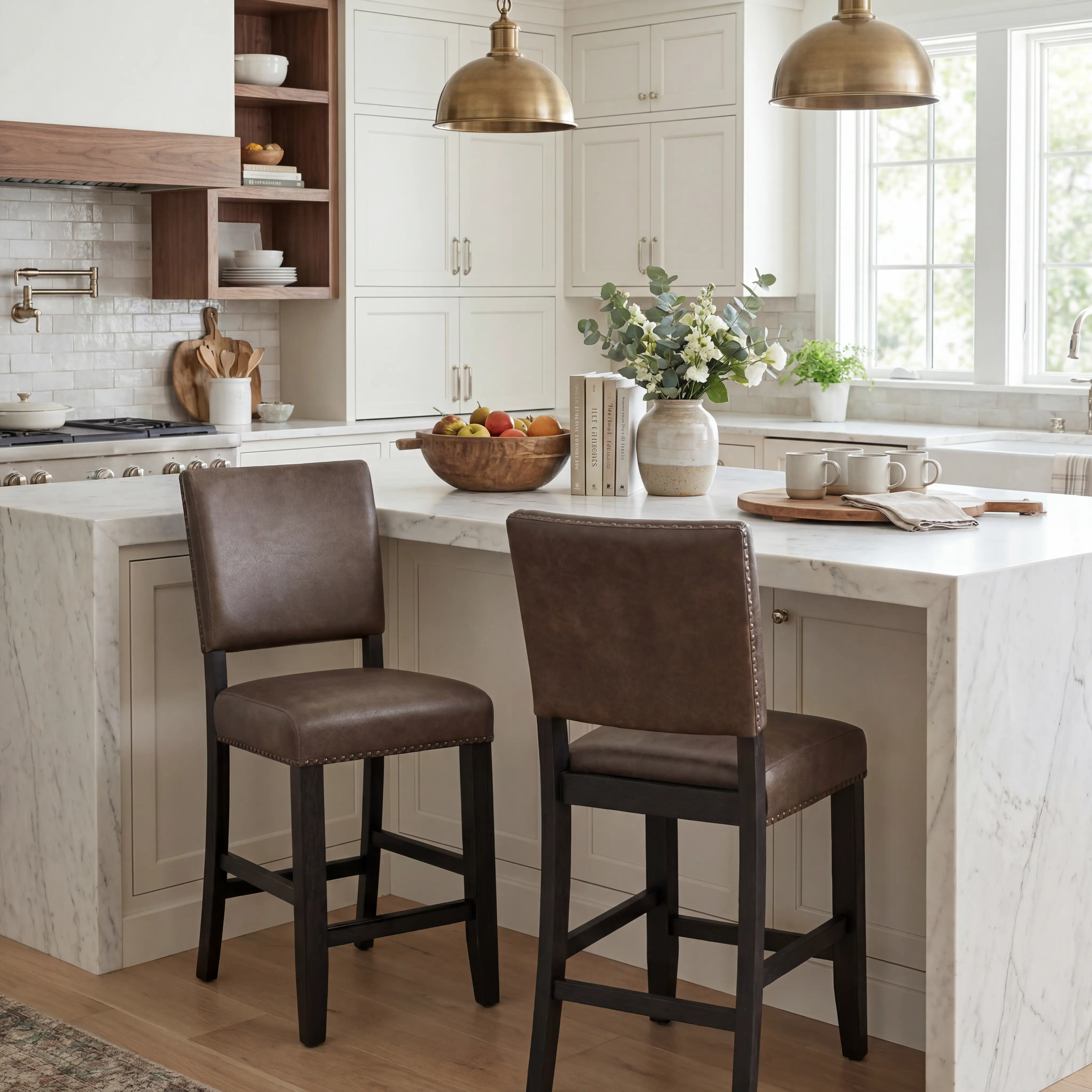Creston Point Black 5 Pc Counter Height Dining Room with Counter Height Stools - Thumbnail - Image 8